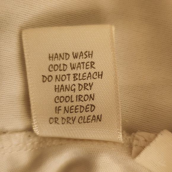 Gray and Ivory Knife Pleat Adiva Skirt Women's Size XL Elastic Waist Fully Lined - Picture 8 of 8